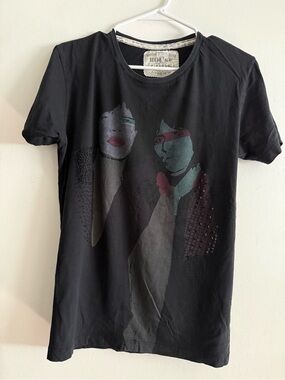 Rolling Stones T-Shirt with Stud Detail